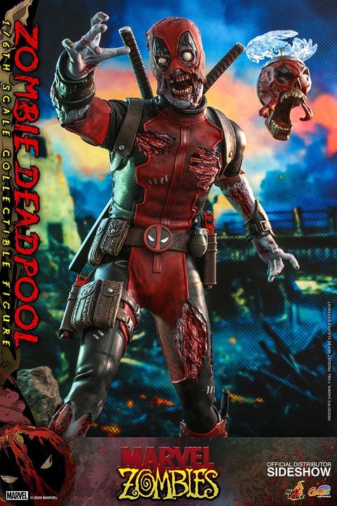 Immagine prodotto Hot Toys Marvel Zombies "Zombie Deadpool", personaggio d'azione del fumetto Masterpiece