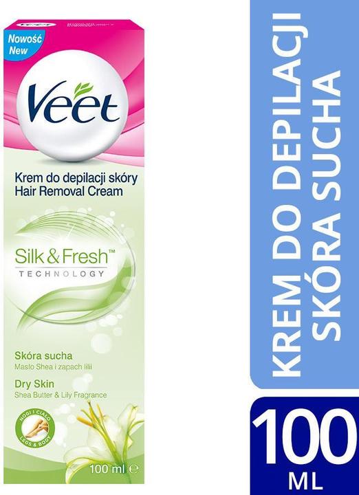 Immagine prodotto Veet crema depilatoria per pelli secche 100 ml (Gel dopobarba, 100 ml)