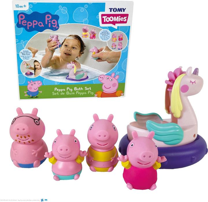 Productafbeelding Tomy Toomies Peppa Pig Badset