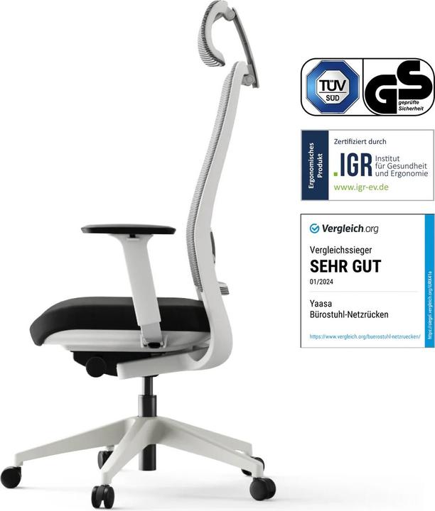 Image du produit Yaasa Chair Expert - blanc