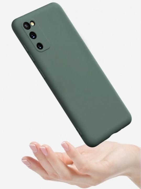 Actual product image Screenguard Samsung Galaxy S20 FE Liquid Silicone Case Cover (Samsung Galaxy S20 FE)