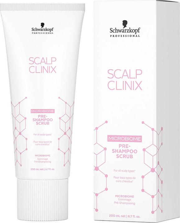 Produktbild Schwarzkopf Scalp Clinix - Pre-Shampoo Scrub Salon Treatment (200 ml, Flüssiges Shampoo)