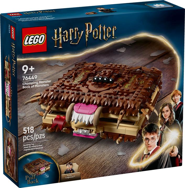 Actual product image LEGO Beissendes Monsterbuch der Monster (76449, LEGO Harry Potter)