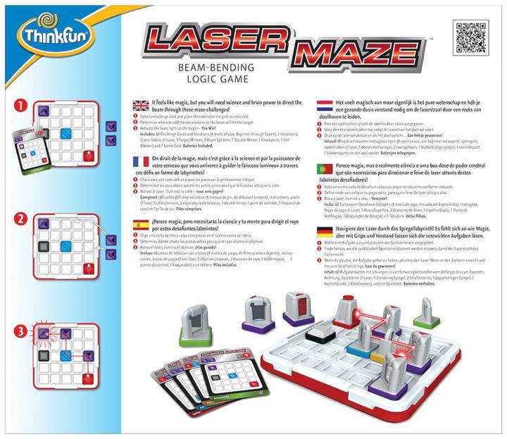 Immagine prodotto Thinkfun Labirinto laser (Tedesco, Inglese, Italiano, Francese)