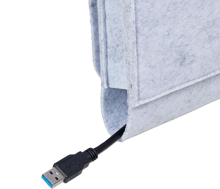 Actual product image Relaxdays 2x bed bag (41 x 8 x 31.5 cm)