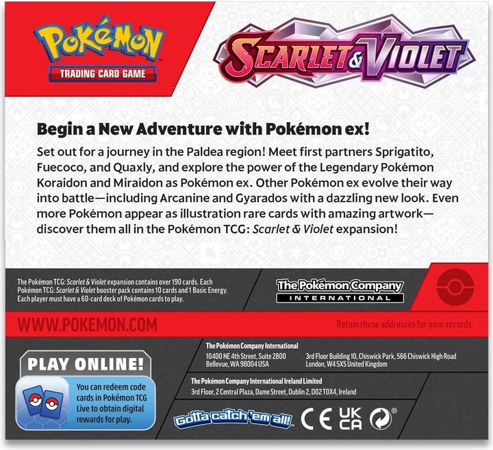 Produktbild Pokémon Scarlet & Violet (Englisch, Booster Pack)