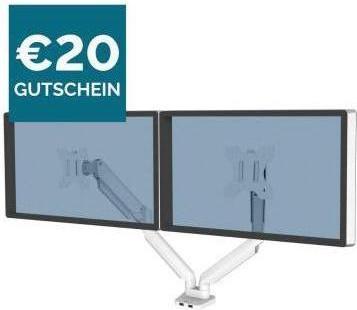 Produktbild Fellowes Platinum Series Doppel Monitorarm (Tisch, 40")