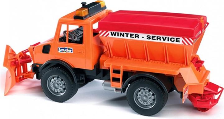 Bruder MB-Unimog Winterdienst mit Räumschild