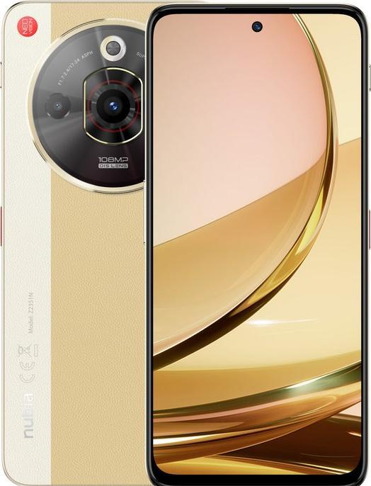 ZTE Nubia Focus Pro 5G 8Gb smartphones (256 GB, Light brown, Gold, 6.73", Dual SIM, 10.80 Mpx, 5G)