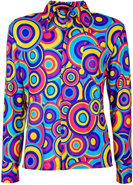 Image du produit Widmann Chemise Groovy 70s Bubbles (XL)