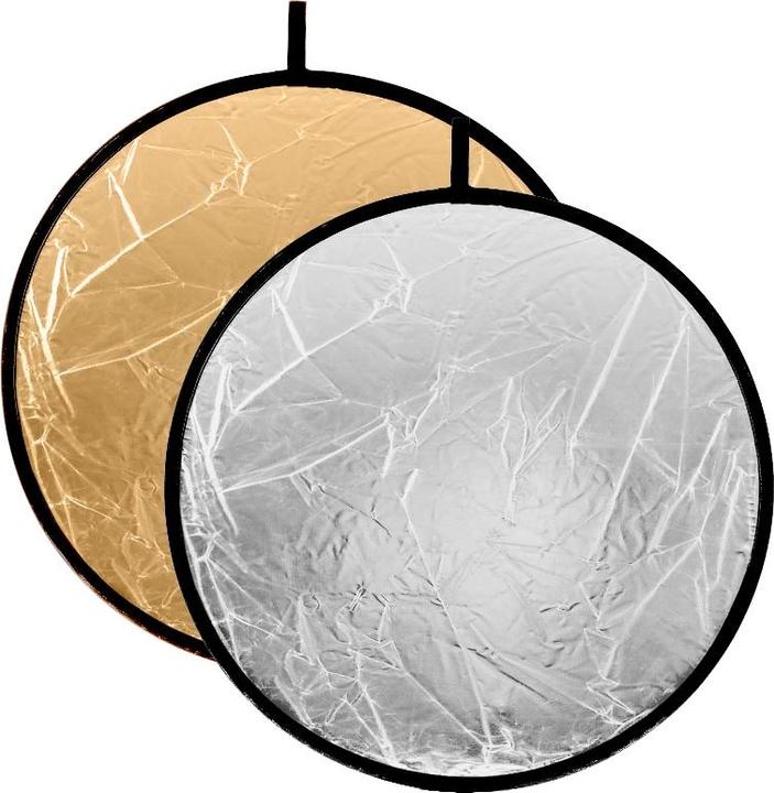 Actual product image Caruba Reflectiescherm 2 in 1 Goud & Zilver 80cm