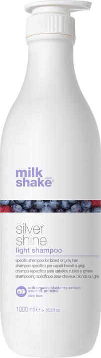 Produktbild Milk_Shake Silver Shine Light Shampoo 1000 ml (1000 ml, Flüssiges Shampoo)