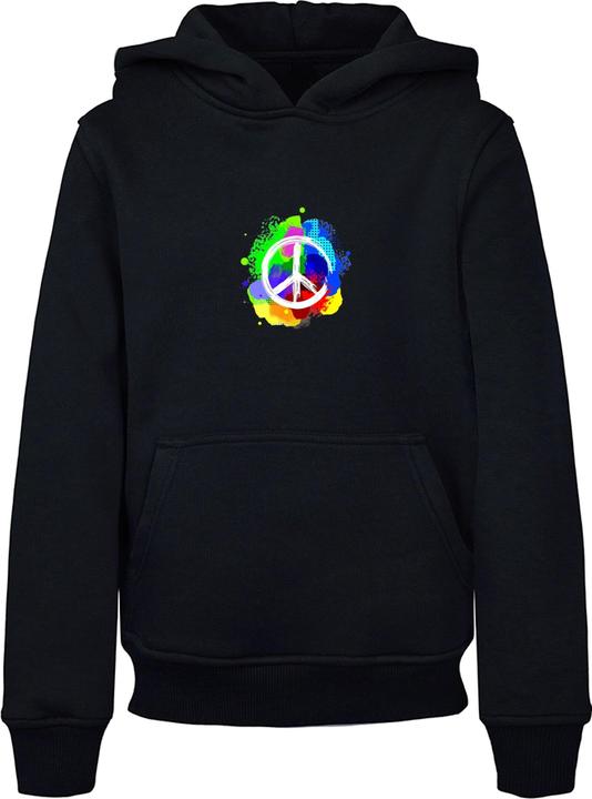 Immagine prodotto Merchcode Peace - Felpa con cappuccio Graffiti Basic per bambini - 174519 (146)