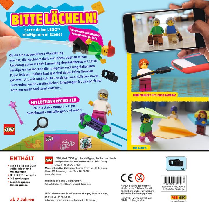 Produktbild Panini LEGO® Fotografieren mit Minifiguren (LEGO DC)