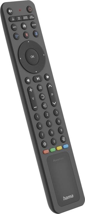 Produktbild Hama Universal-Fernbedienung TV, IR, Solar, für 8 Geräte, lernfähig, App-Tasten (Universal Fernbedienung, Infrarot)