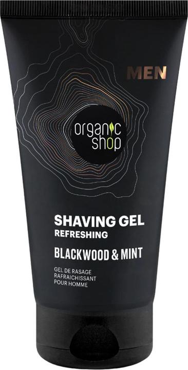 Organic Shop Refreshing Shaving Gel Blackwood Mint (150 ml, Rasiergel)