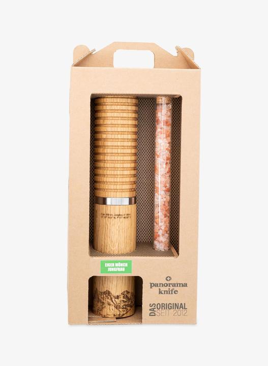 Produktbild Panorama Knife Salzmühle H26.5 cm Eiger, Mönch, Jungfrau (Salz)