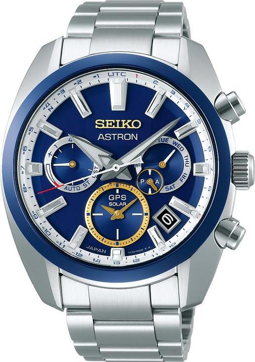 Produktbild Seiko Astron GPS Solar Dual Time Novak Djokovic Limited Edition (Digitaluhr, Hybrid Uhr, 43 mm)