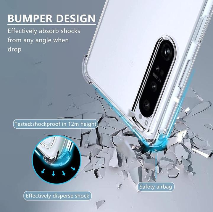 Image du produit Screenguard Crystal Soft Airbag Bumper (Sony Xperia 1 IV)
