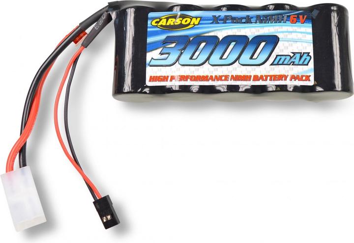 Image du produit Carson Racingpack NiMH-RX-Pack-6V-SubC3000mAh-TAM/JR (6 V, 3000 mAh)