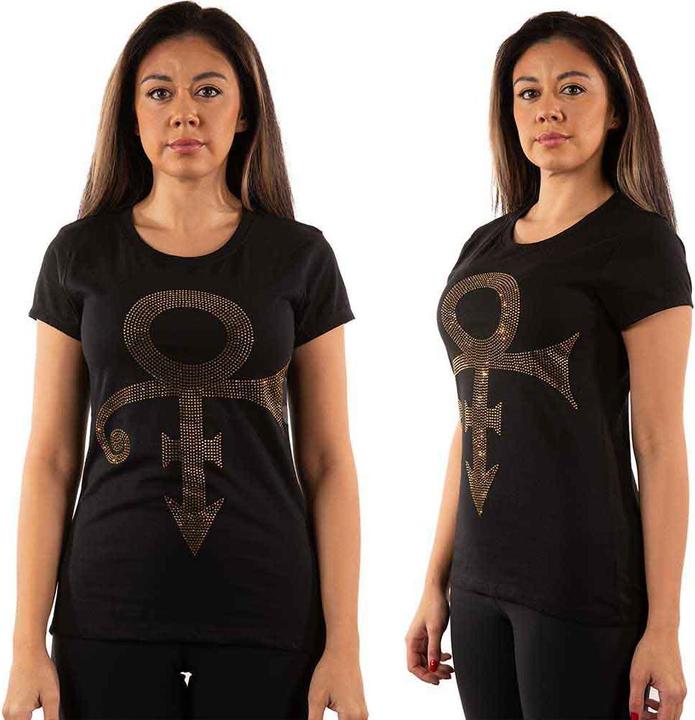 Actual product image Prince Gold Symbol Diamante (Girlie) (M)