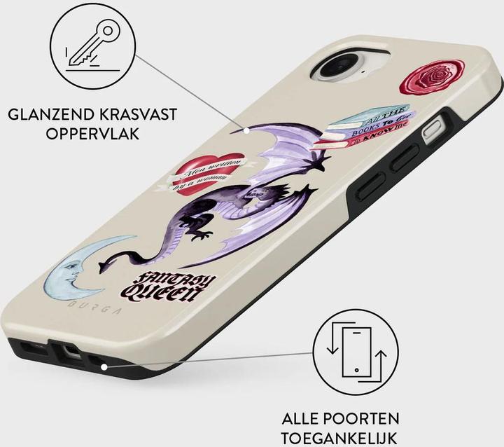 Image du produit Burga Tough MagSafe Case Apple iPhone 16e - Plot Twister (Apple iPhone 16e)
