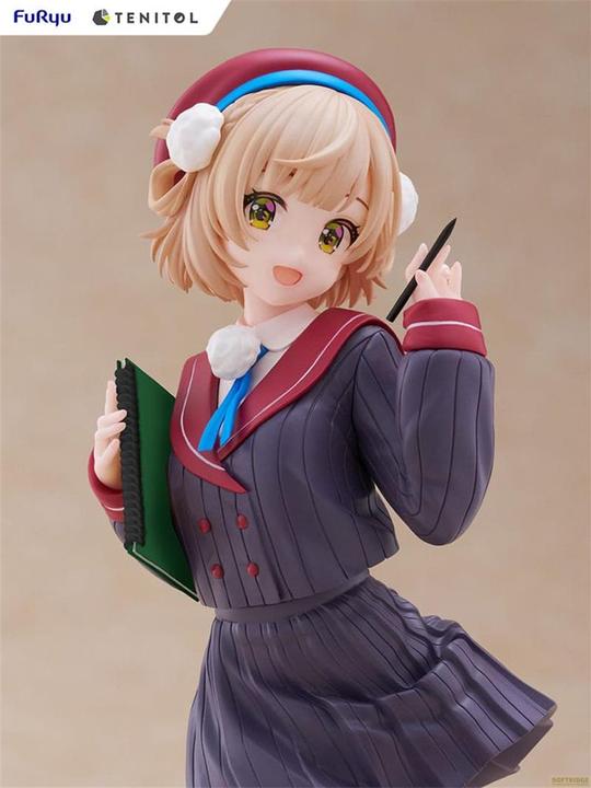 Actual product image Furyu Virtual YouTuber Tenitol PVC Statue Shigure Ui 20 cm