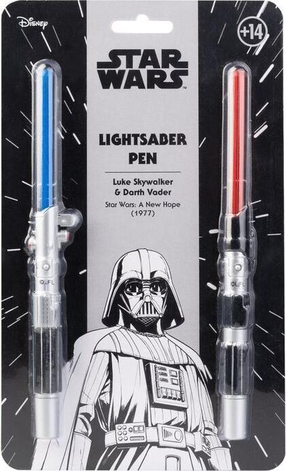 Produktbild NoName STAR WARS - Sabres Laser - Set de 2 Stylos à Bille