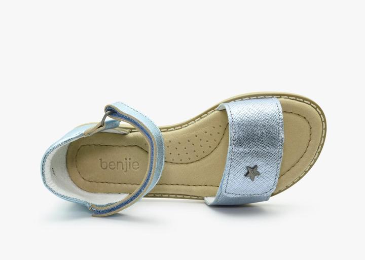 Actual product image Benjie Bellinzona velcro Kid Sky blue (30)