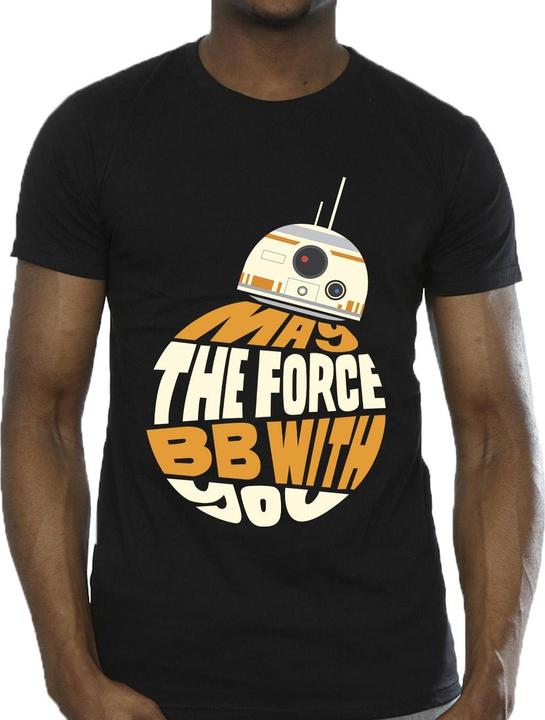 Produktbild Star Wars May The Force BB8 TShirt (L)