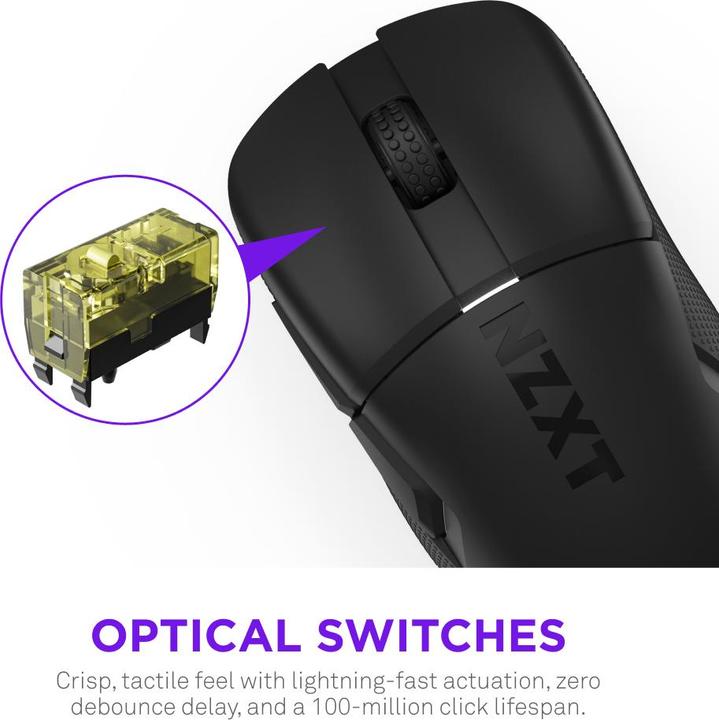 Actual product image NZXT Mouse Lift Elite Black (Wireless)