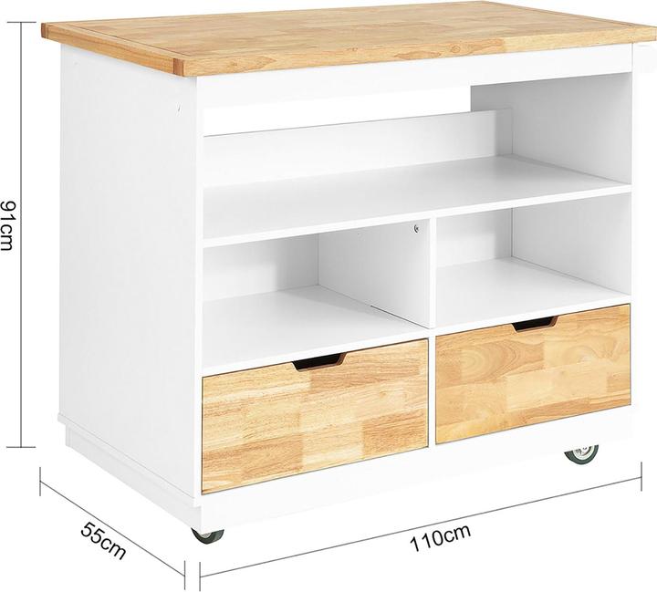 Actual product image SoBuy Kücheninsel