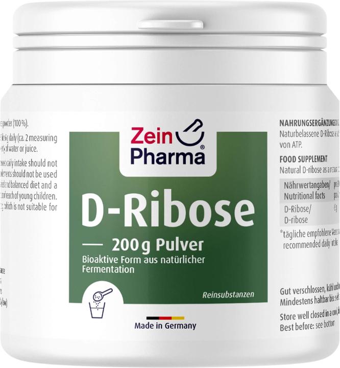 Produktbild Zein Pharma D-Ribose (1 Stück, Pulver, 200 g)