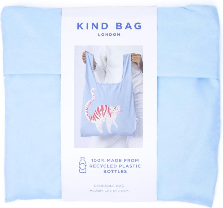 Actual product image Kind Bag Medium Bag Cat Red & Blue