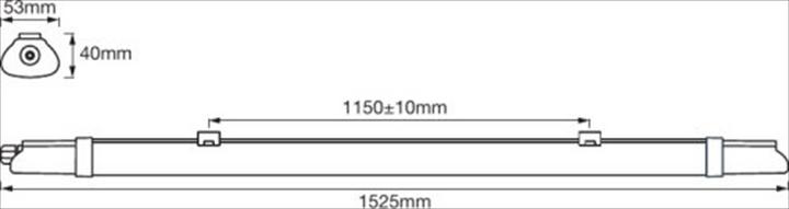 Produktbild Ledvance Submarine Integrated Slim Value (2400 lm)