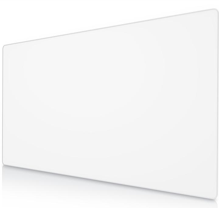 Actual product image Titanwolf Gaming mouse pad, XXXL speed gaming mouse mat, mouse pad extra large surface of 1500 x 800mm, white (XXL)