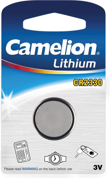 Produktbild Camelion CR2330C 13001330 Lithium Knopfzellen 3 Volt CR2330/ 1 Stück 167158 (1 Stk., CR2330, 260 mAh)
