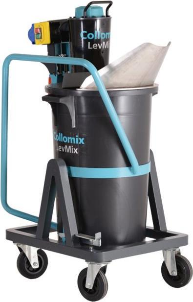 Actual product image Toya COLLOMIX flow mixer LevMix, 1.6 kW, 230 Volt, 410 rpm, usable quantity: 55 litres or 3 sacks