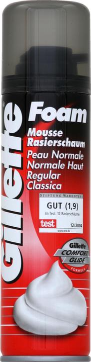 Gillette Basis Schaum für normale Haut (200 ml, Rasierschaum)