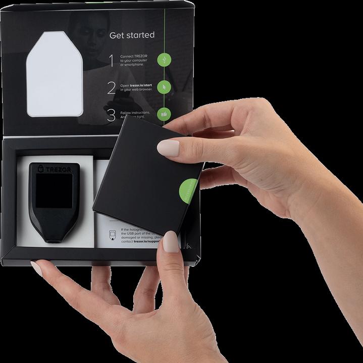 Image du produit Trezor Modèle T (Ethereum Classic, Lithécoïne, Bitcoin)