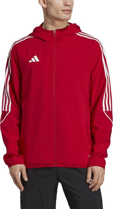 Actual product image adidas Tiro 23 League Windbreaker Mens Jacket Red IA1618 (2XL) (XXL)