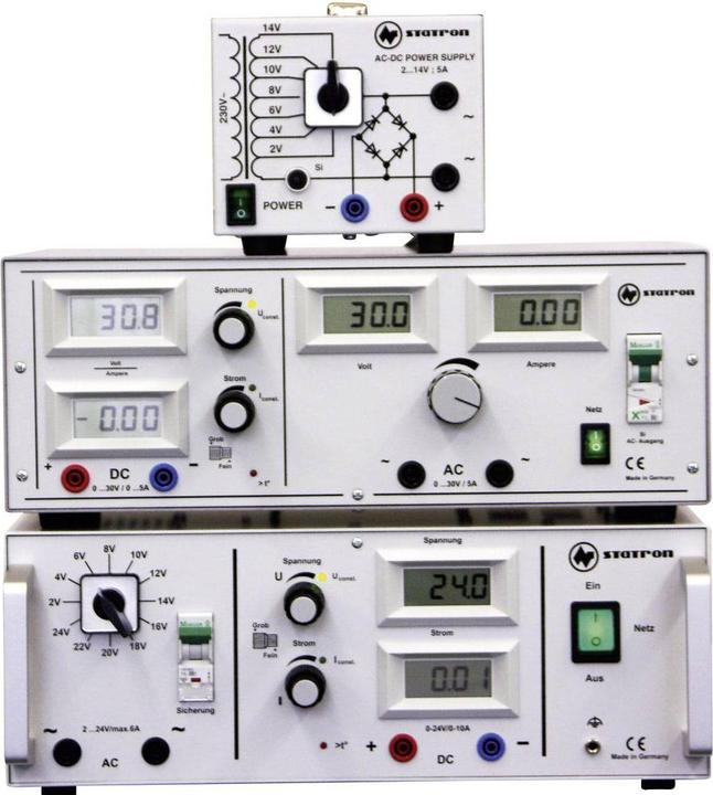 Produktbild Statron Labornetzgerät, einstellbar 5340.6 2 - 2