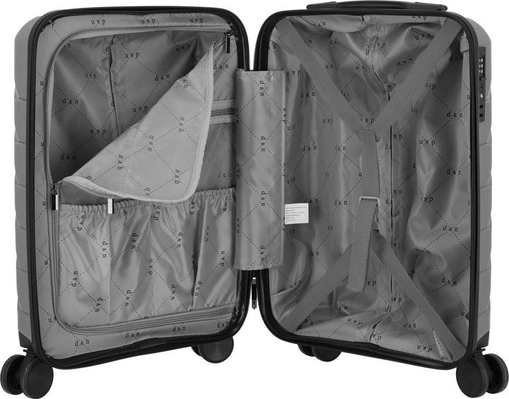 Image du produit D&N Travel Line 4100 4 roues trolley cabine S 54 cm (33 l, Bagage à main (jusqu'à 50l))