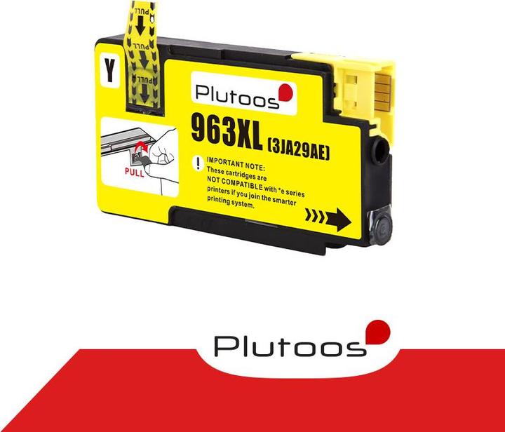 Immagine prodotto Plutoos Cartuccia HP 963XL XXL compatibile, Giallo (Y)