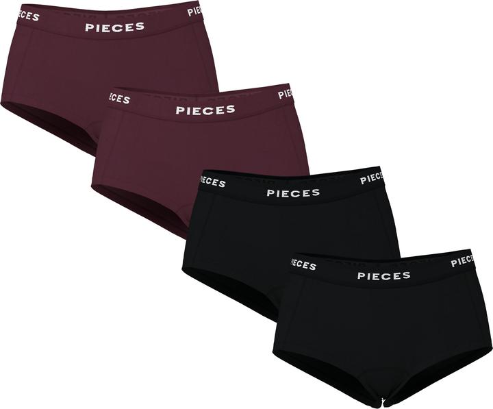 Pieces Pclogo Lady 4 Pack Solid Noos Bc