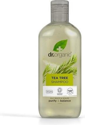 Actual product image Dr. Organic BIOACTIVE ORGANIC Tea Tree Shampoo 265 ml (265 ml, Liquid shampoo)
