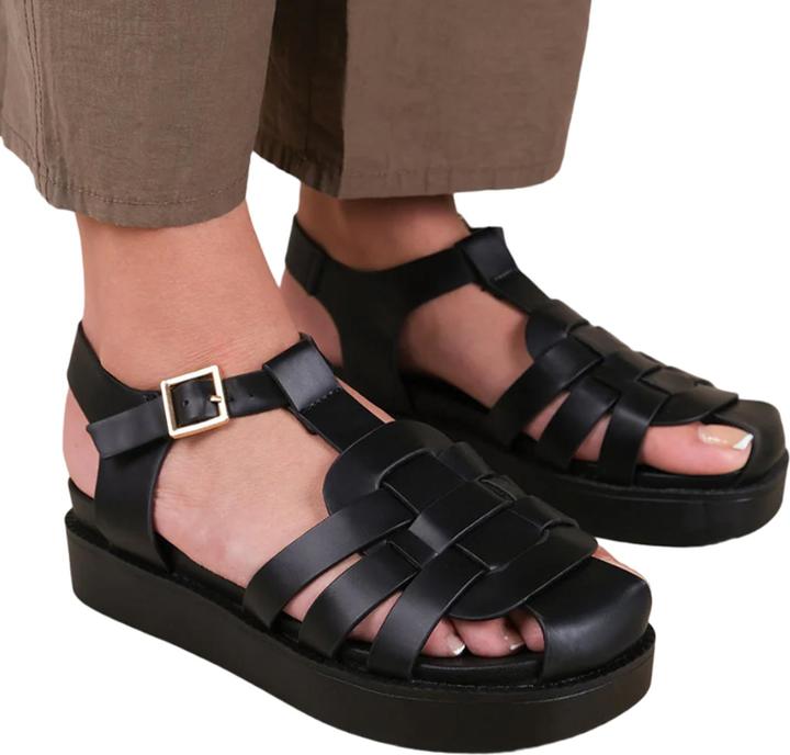 Where's That From Sandalen Louisiana Kunstleder