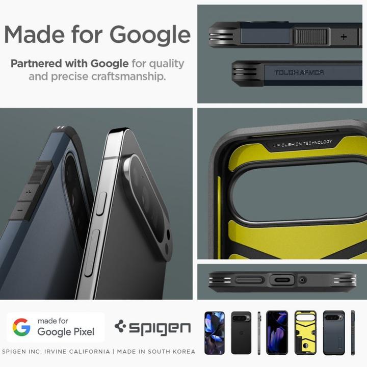 Image du produit Spigen Étui Tough Armor pour Google Pixel 9 Pro XL Metallic Slate (Google Pixel 9 Pro XL)