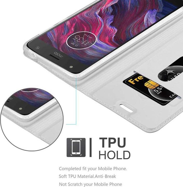 Immagine prodotto Cadorabo Copertina in stile libro di classe (Motorola Moto X4)