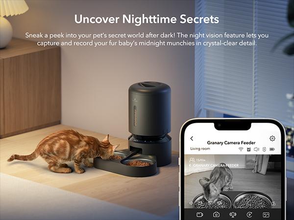Immagine prodotto Petlibro Vassoio per alimenti doppio con fotocamera (5 l)
